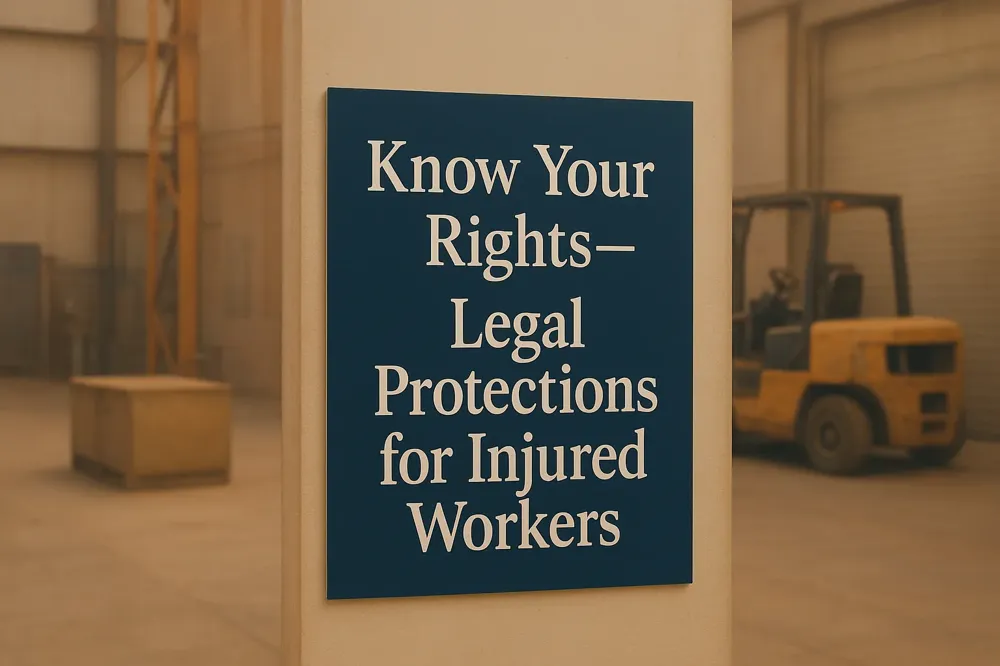 Know Your Rights—Legal Protections for Injured Workers