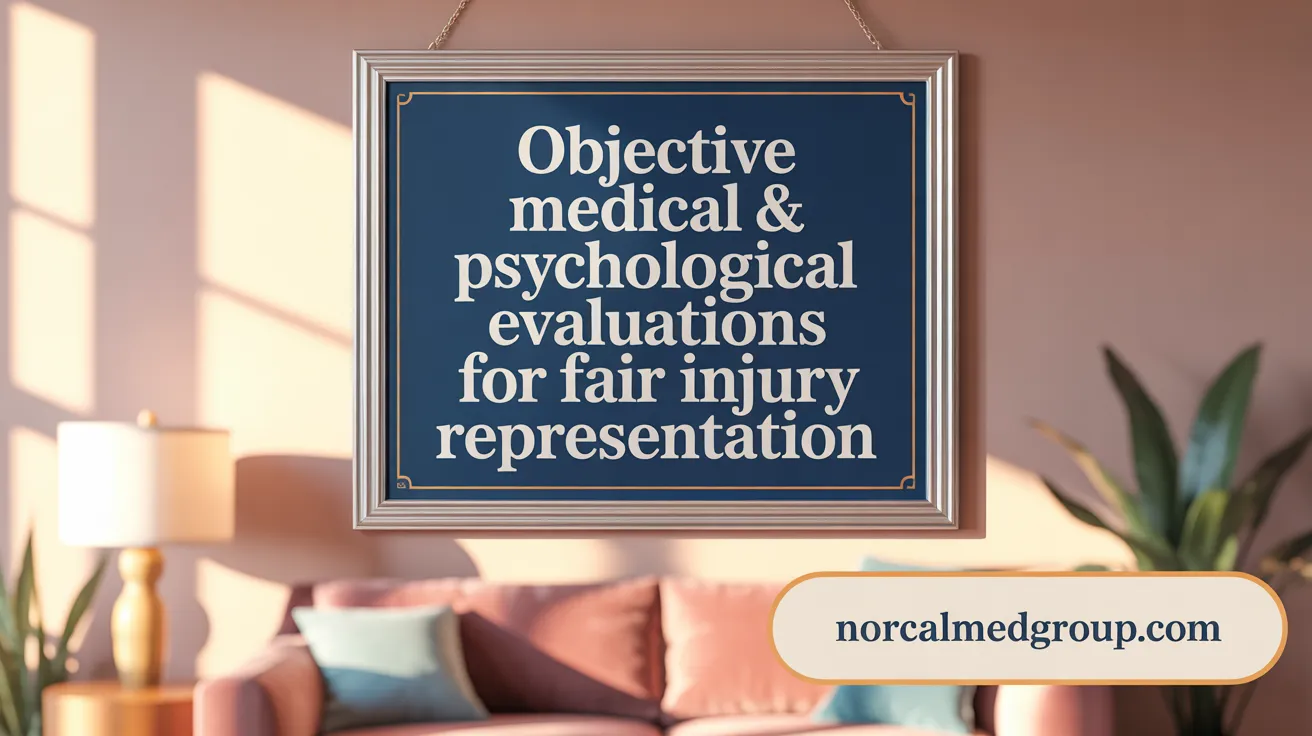 Objective Medical & Psychological Evaluations for Fair Injury Representation