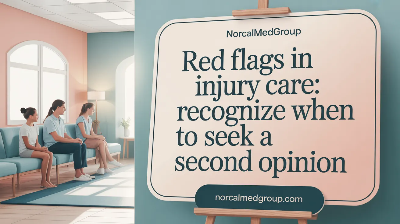 Red Flags in Injury Care: Recognize When to Get a Second Opinion