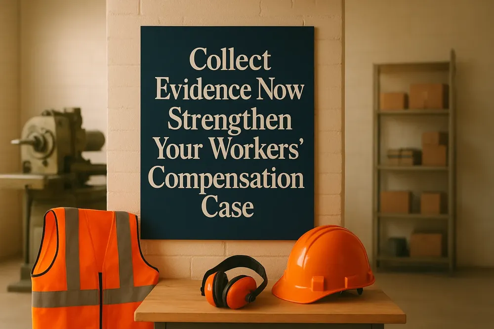 Collect Evidence Now—Strengthen Your Workers' Compensation Case