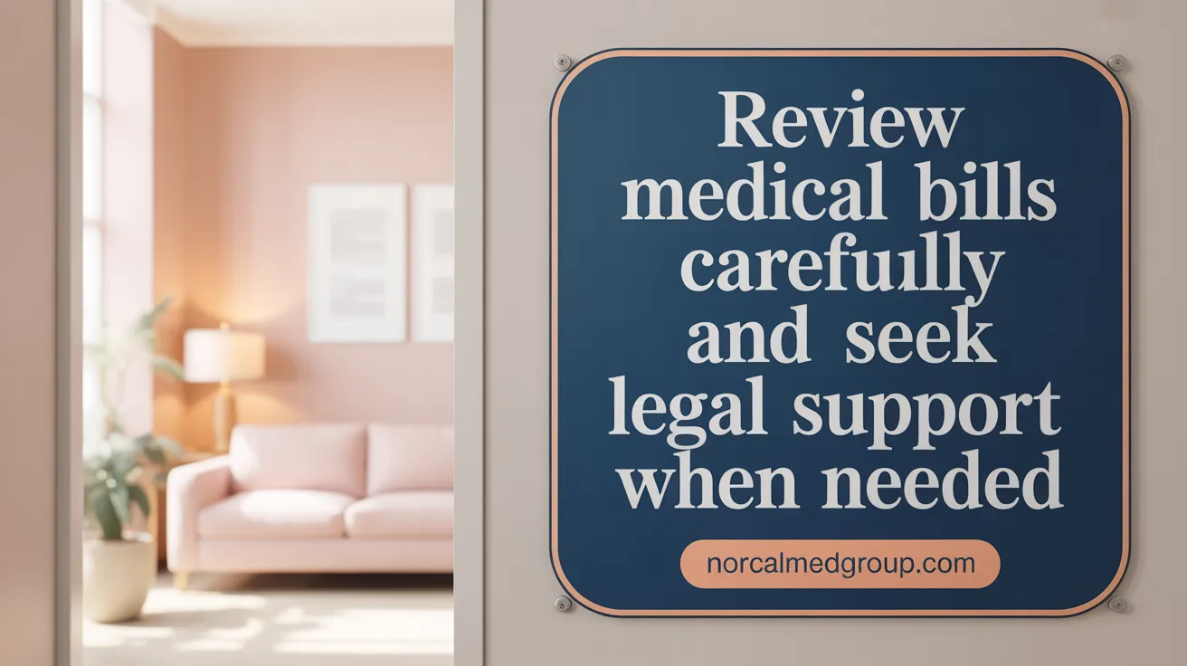 Review Medical Bills Carefully and Seek Legal Support When Needed