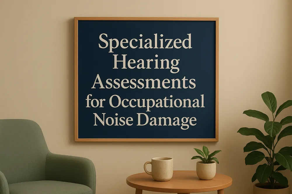 Specialized Hearing Assessments for Occupational Noise Damage