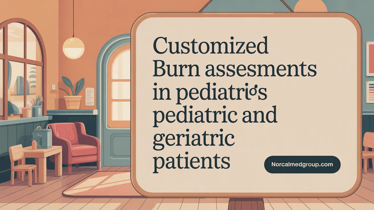 Tailored Burn Assessments in Pediatric and Geriatric Patients