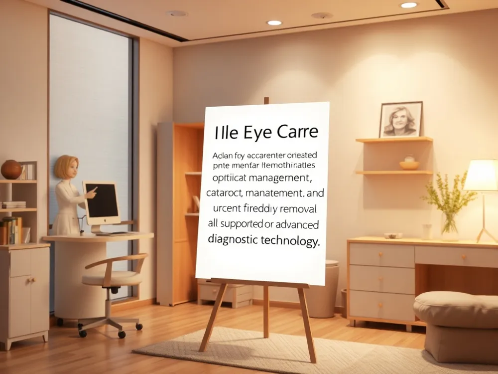 Apple Eye Care offers specialized dry eye treatment, cataract management, and urgent foreign body removal, all supported by advanced diagnostic technology.