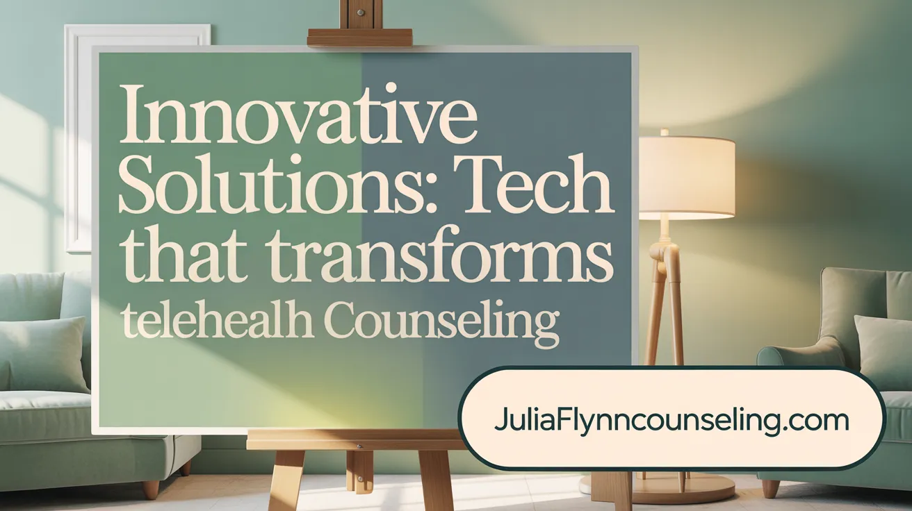 Innovative Solutions: Tech That Transforms Telehealth Counseling