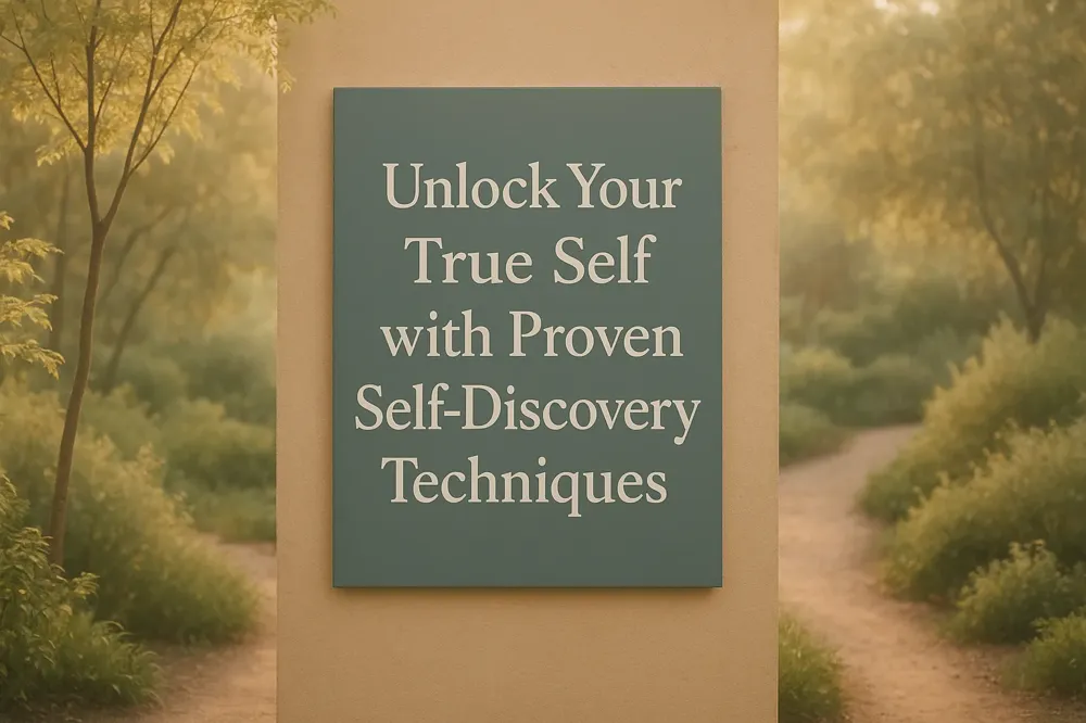 Unlock Your True Self with Proven Self-Discovery Techniques