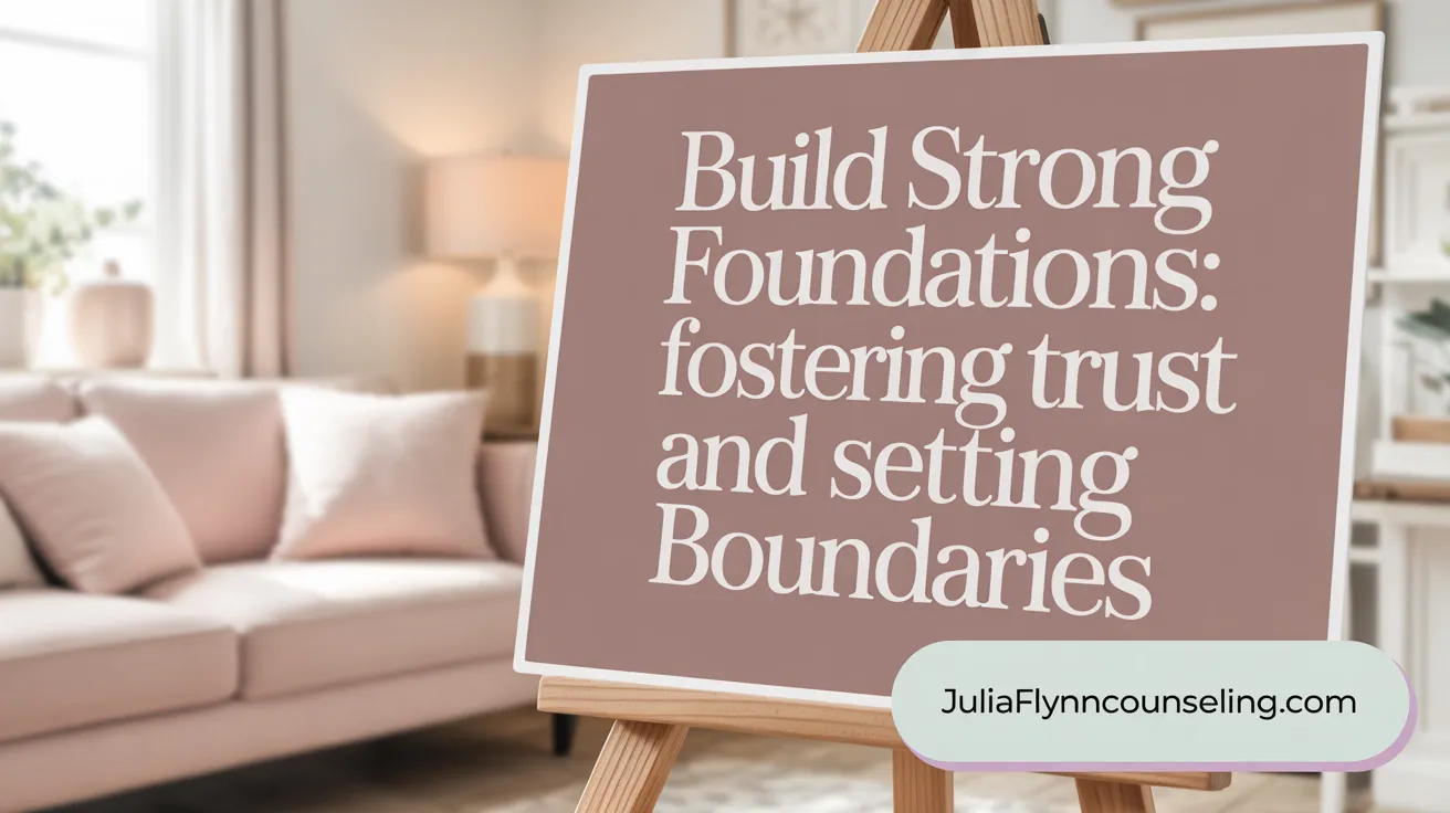 Build Strong Foundations: Fostering Trust and Setting Boundaries