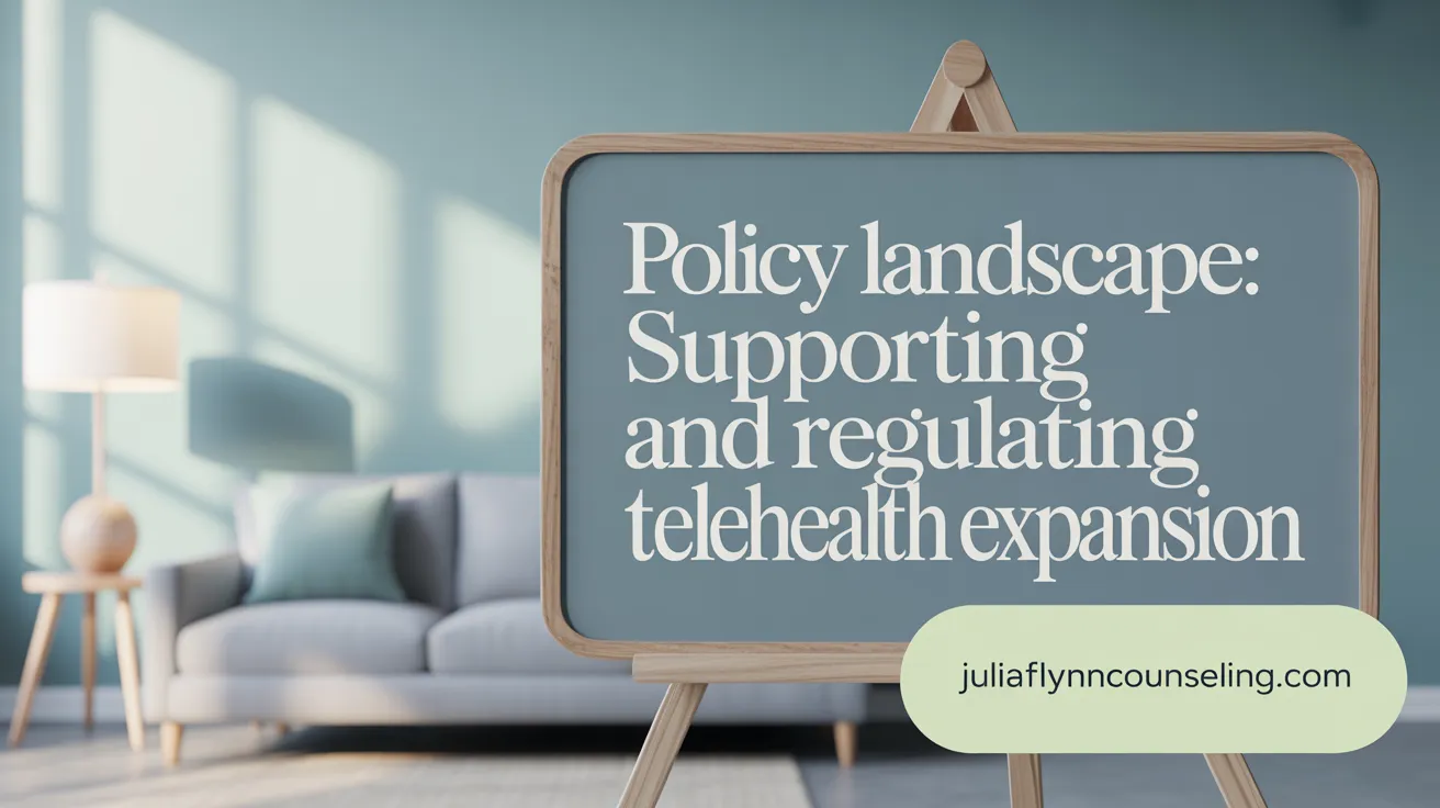 Policy Landscape: Supporting and Regulating Telehealth Expansion
