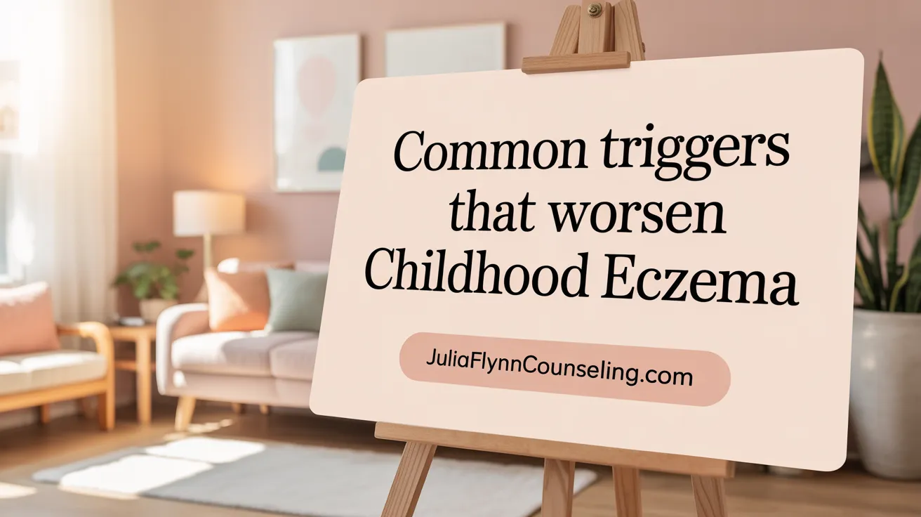 Common Triggers That Worsen Childhood Eczema