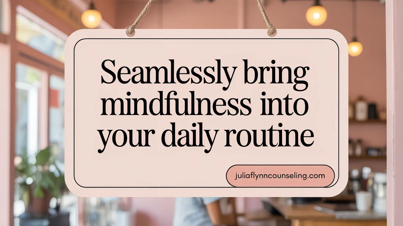Seamlessly bring mindfulness into your daily routine