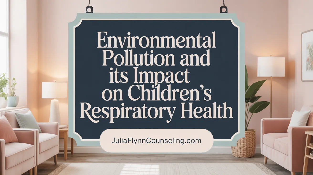 Environmental Pollution and Its Role in Childhood Respiratory Issues