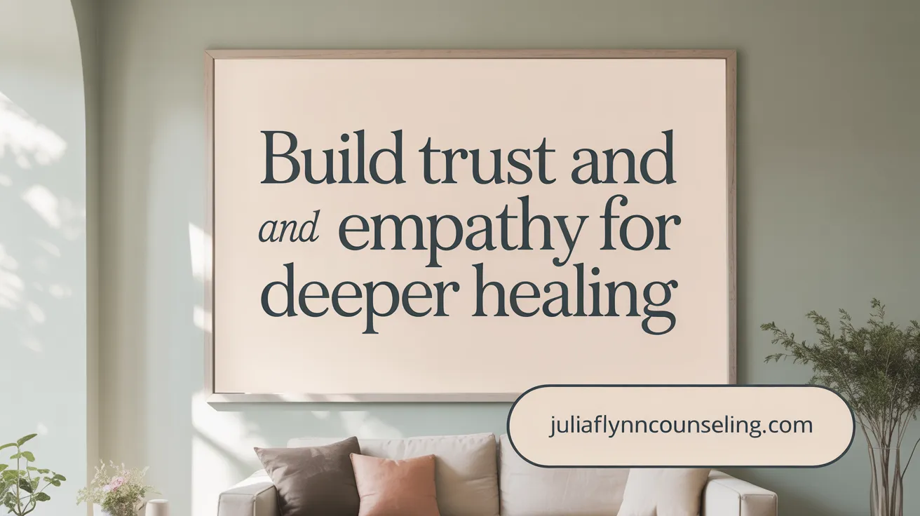 Build Trust and Empathy for Deeper Healing