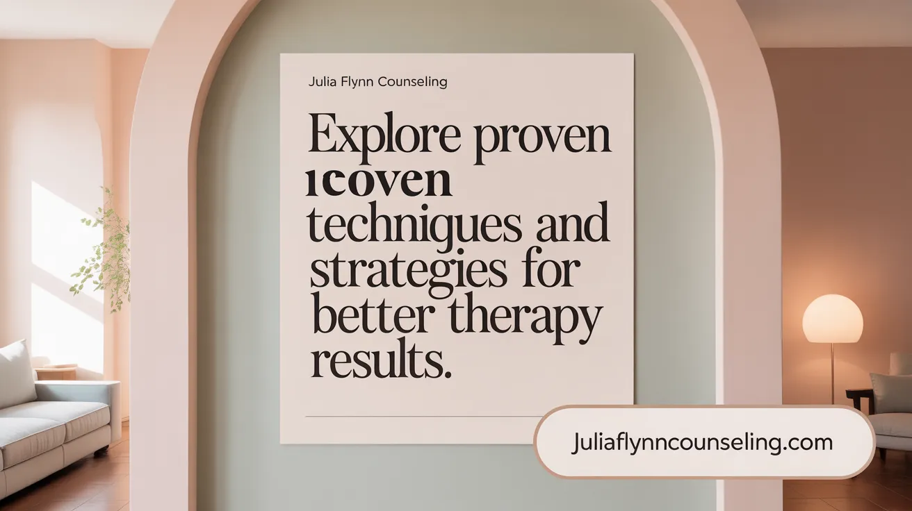 Explore Proven Techniques and Strategies for Better Therapy Results