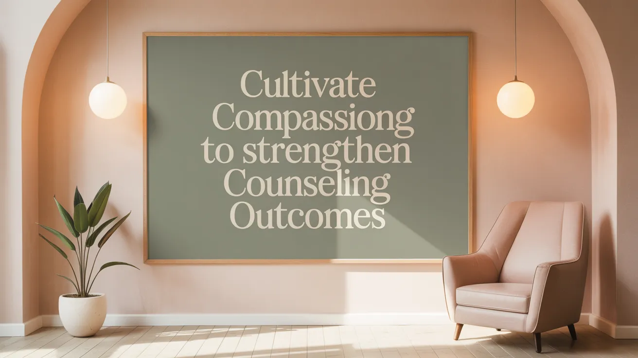 Cultivate Compassion to Strengthen Counseling Outcomes