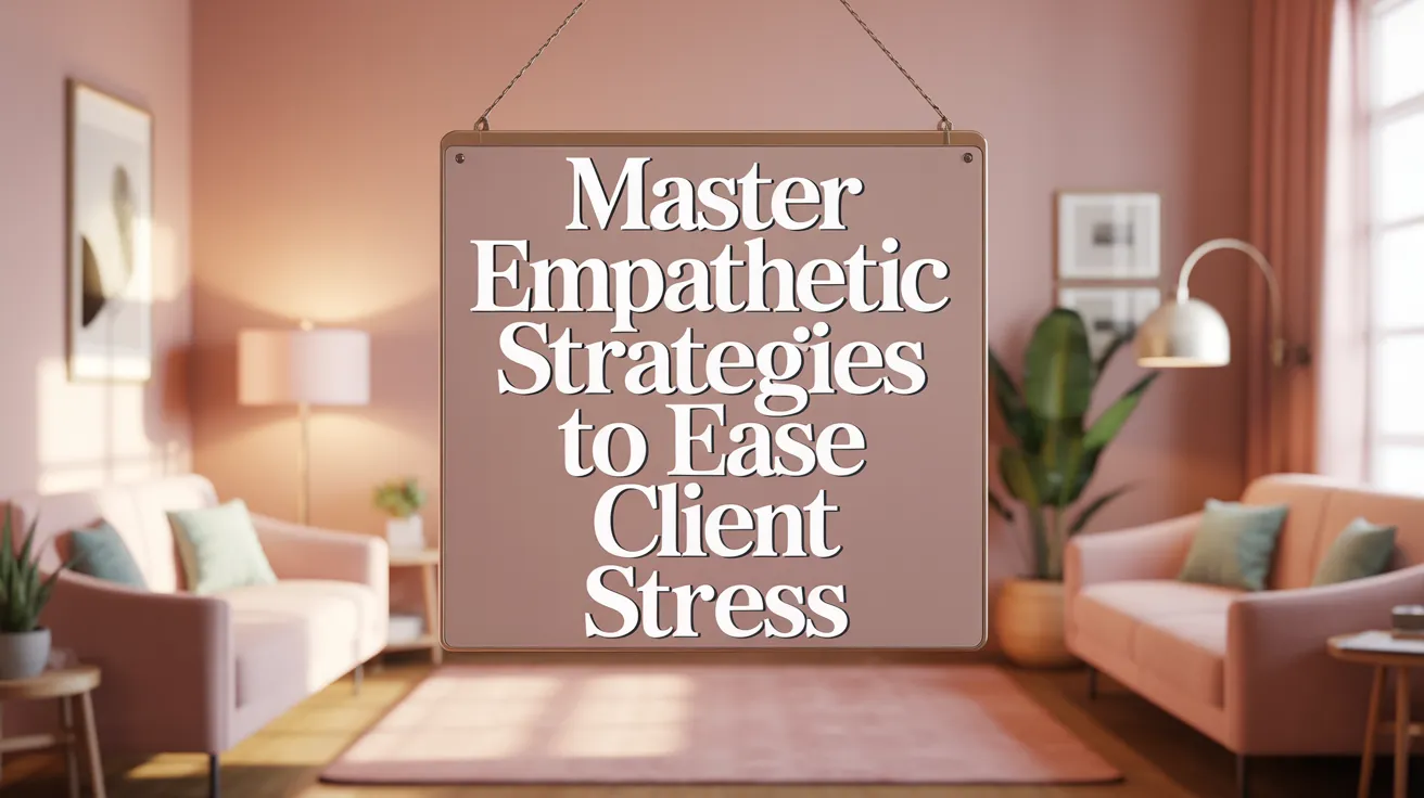 Master Empathetic Strategies to Ease Client Stress