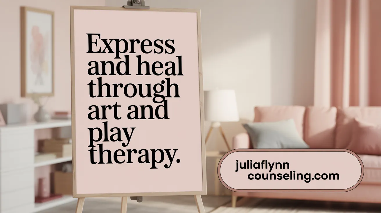 Express and Heal through Art and Play Therapy