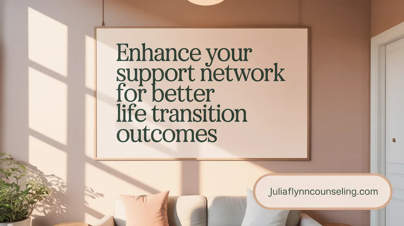 Enhance Your Support Network for Better Life Transition Outcomes