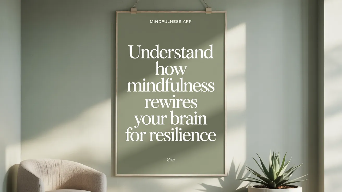 Understand How Mindfulness Rewires Your Brain for Resilience