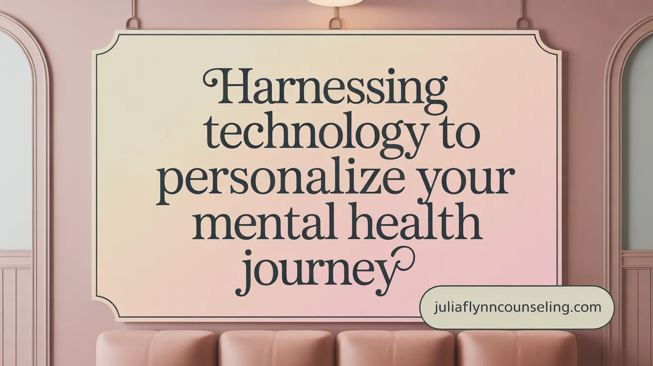 Harnessing Technology to Personalize Your Mental Health Journey