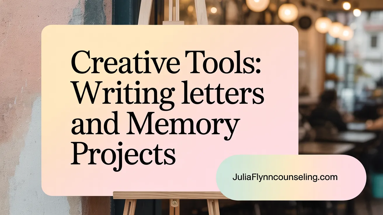 Creative Tools: Writing Letters and Memory Projects