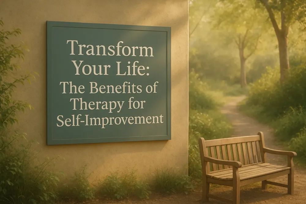 Transform Your Life: The Benefits of Therapy for Self-Improvement
