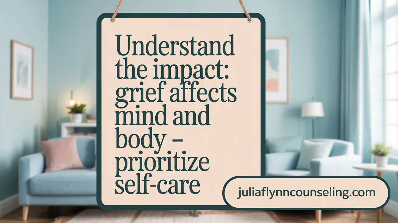 Understand the Impact: Grief Affects Mind and Body - Prioritize Self-Care
