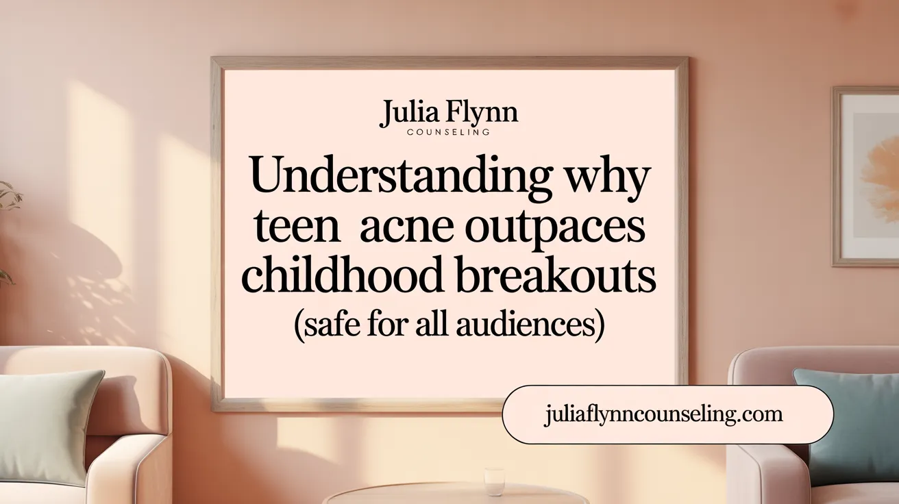 Understanding Why Teen Acne Outpaces Childhood Breakouts