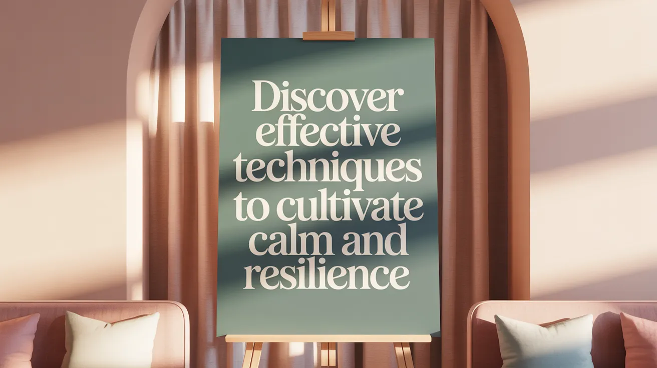 Discover Effective Techniques to Cultivate Calm and Resilience