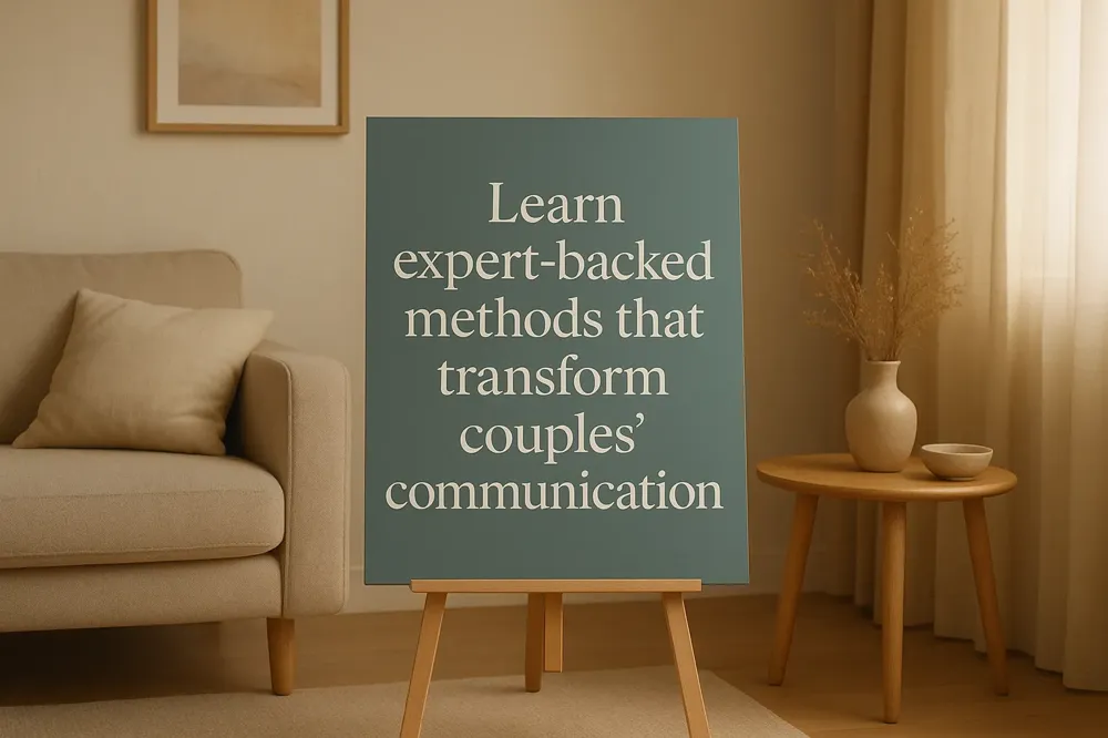 Learn expert-backed methods that transform couples' communication.