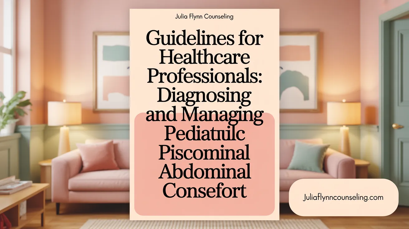 Guidelines for Healthcare Professionals: Diagnosing and Managing Pediatric Abdominal Pain