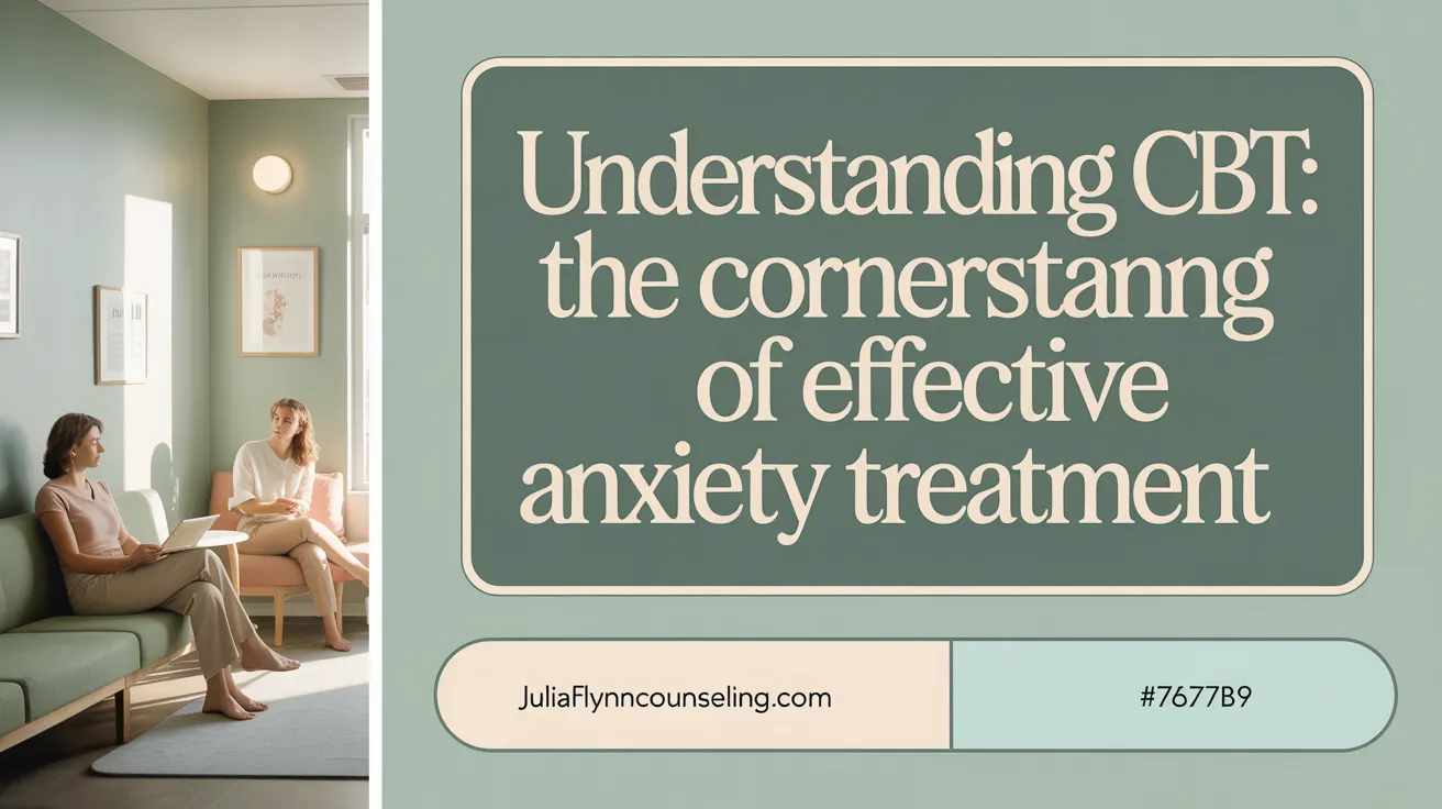 Understanding CBT: The Cornerstone of Effective Anxiety Treatment