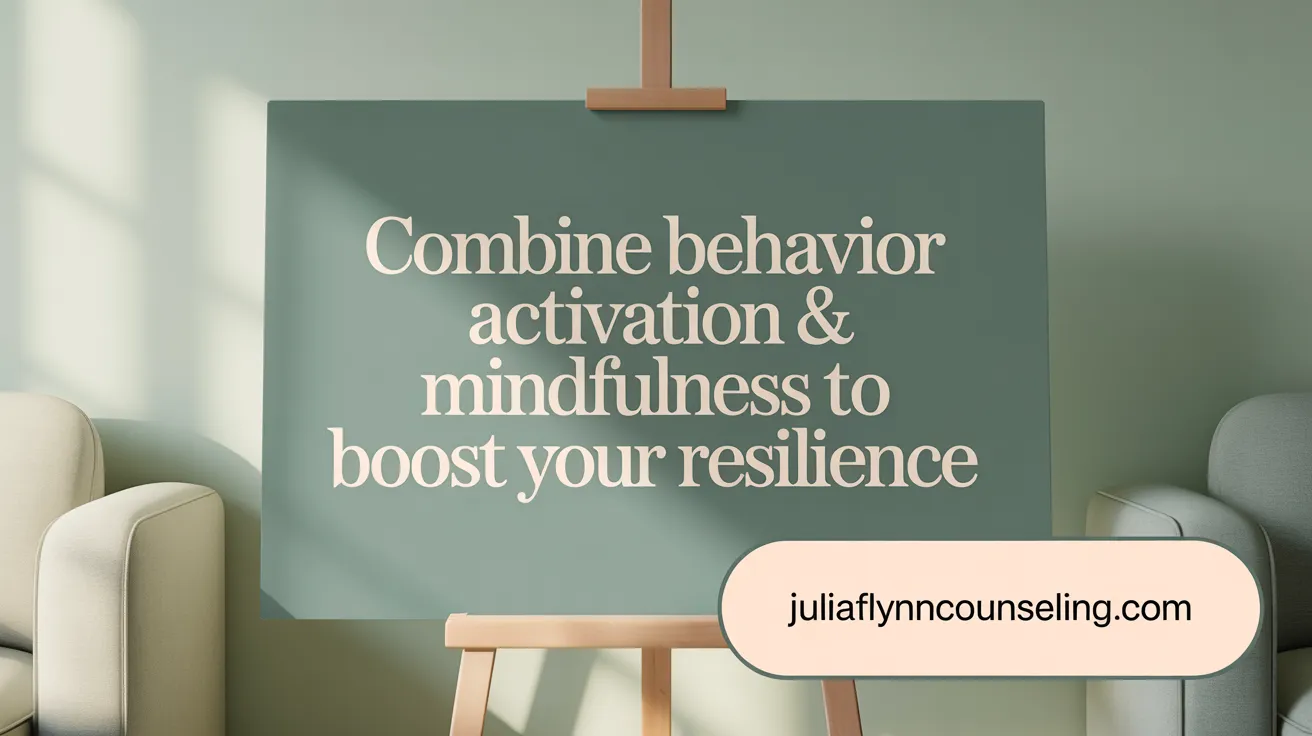 Combine Behavior Activation & Mindfulness to Boost Your Resilience