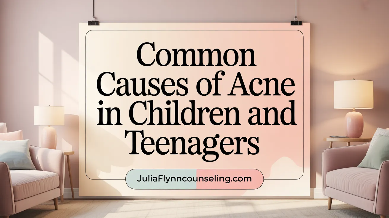 Distinct Causes of Acne in Children and Teenagers
