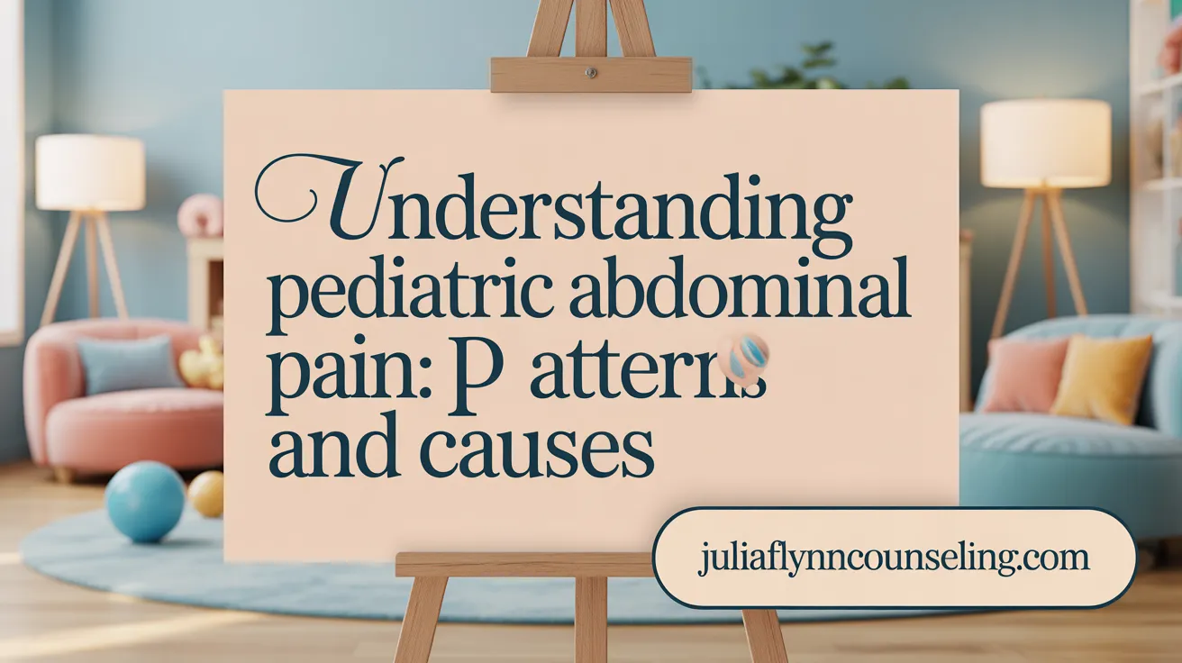 Understanding Pediatric Abdominal Pain: Patterns and Causes