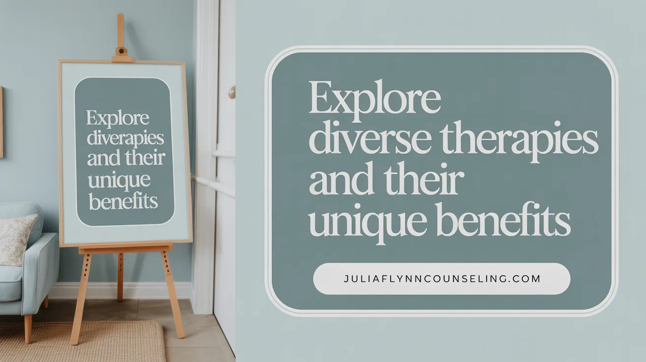 Explore Diverse Therapies and Their Unique Benefits