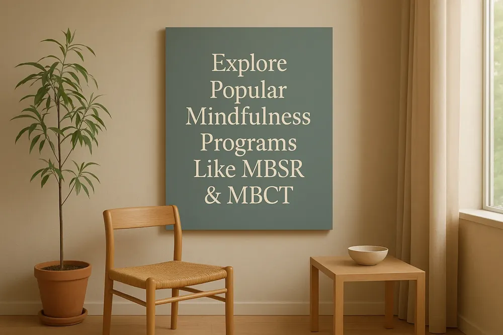 Explore Popular Mindfulness Programs Like MBSR & MBCT