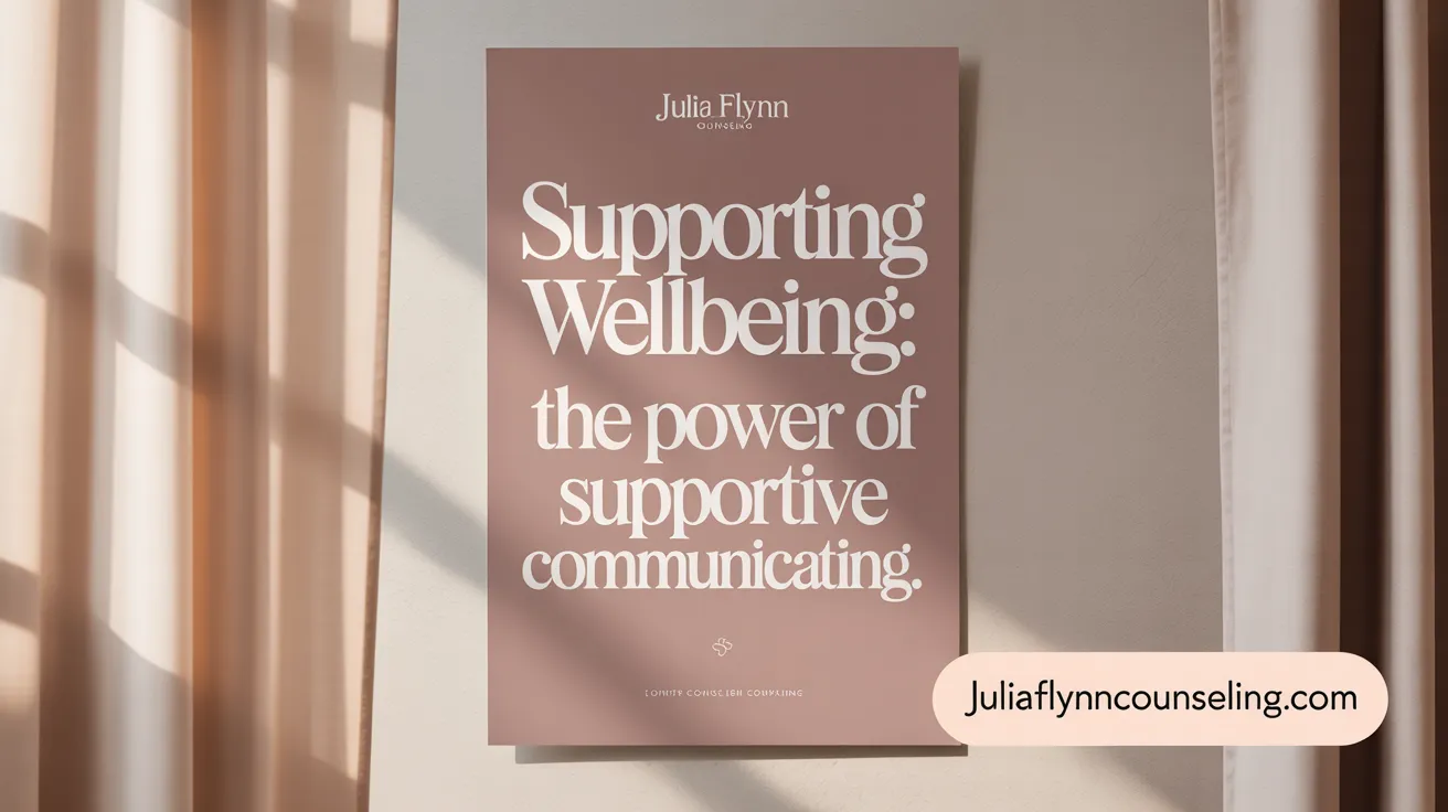 Supporting Wellbeing: The Power of Supportive Communication