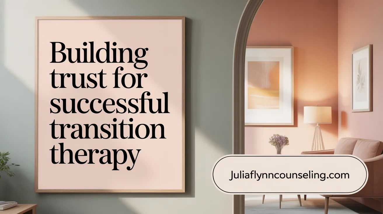Building Trust for Successful Transition Therapy