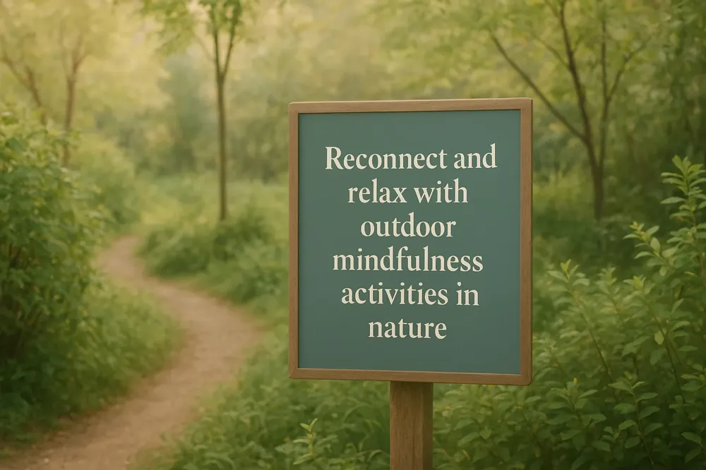 Reconnect and relax with outdoor mindfulness activities in nature