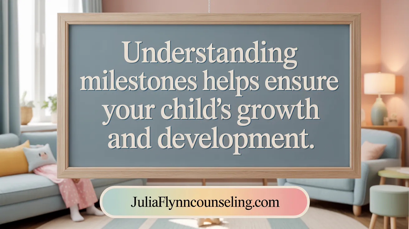 Understanding milestones helps ensure your child's healthy growth