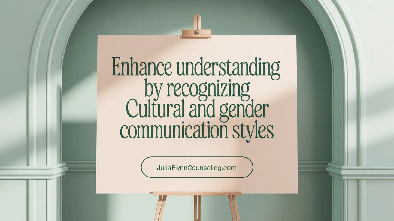 Enhance Understanding by Recognizing Cultural and Gender Communication Styles
