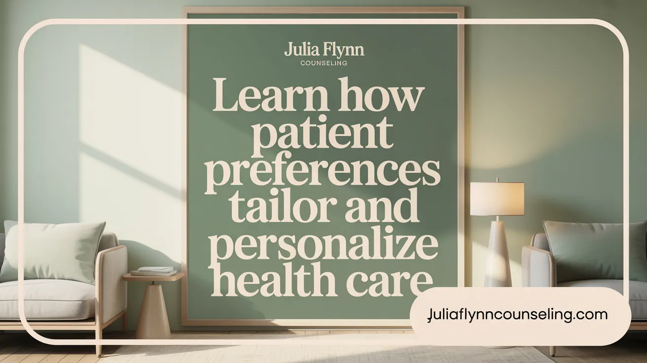 Learn How Patient Preferences Tailor and Personalize Mental Health Care