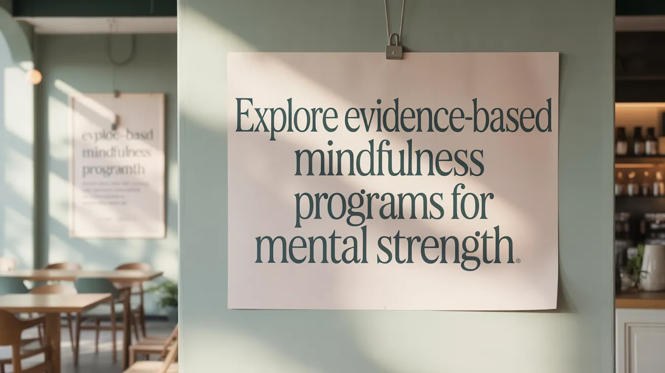Explore Evidence-Based Mindfulness Programs for Mental Strength