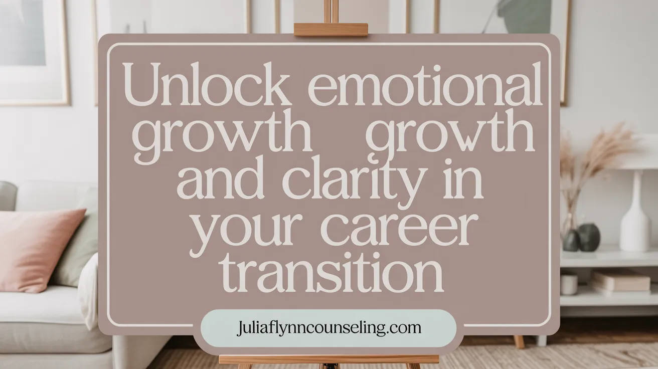 Unlock Emotional Growth and Clarity in Your Career Transition