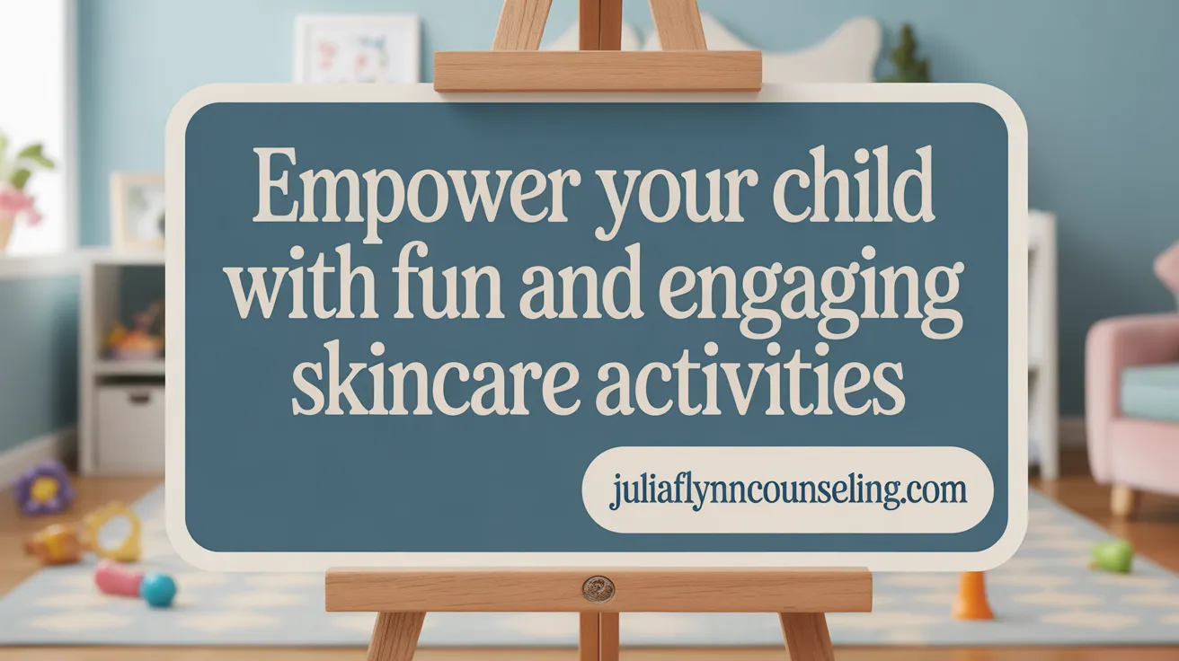 Empower Your Child With Fun and Involvement in Skincare Routines