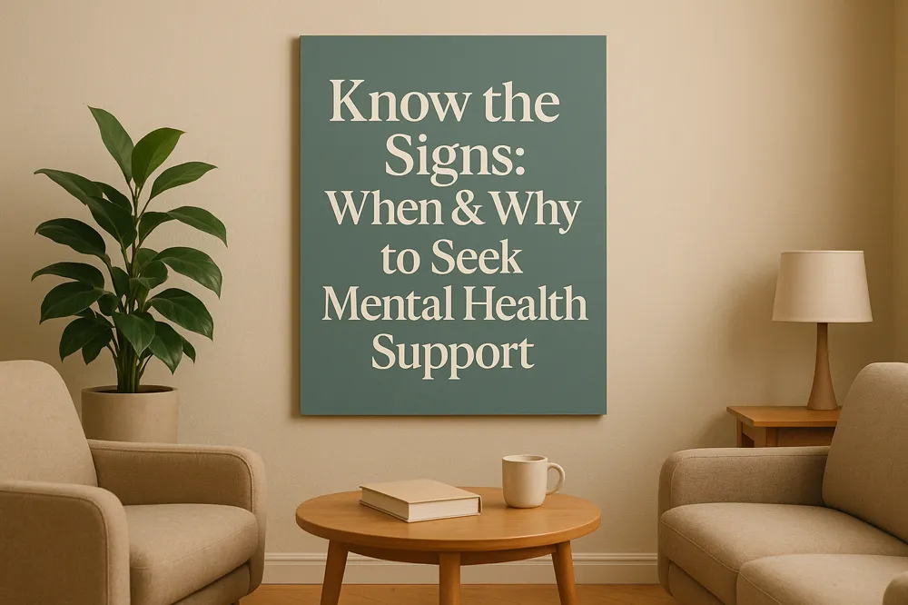 Know the Signs: When & Why to Seek Mental Health Support