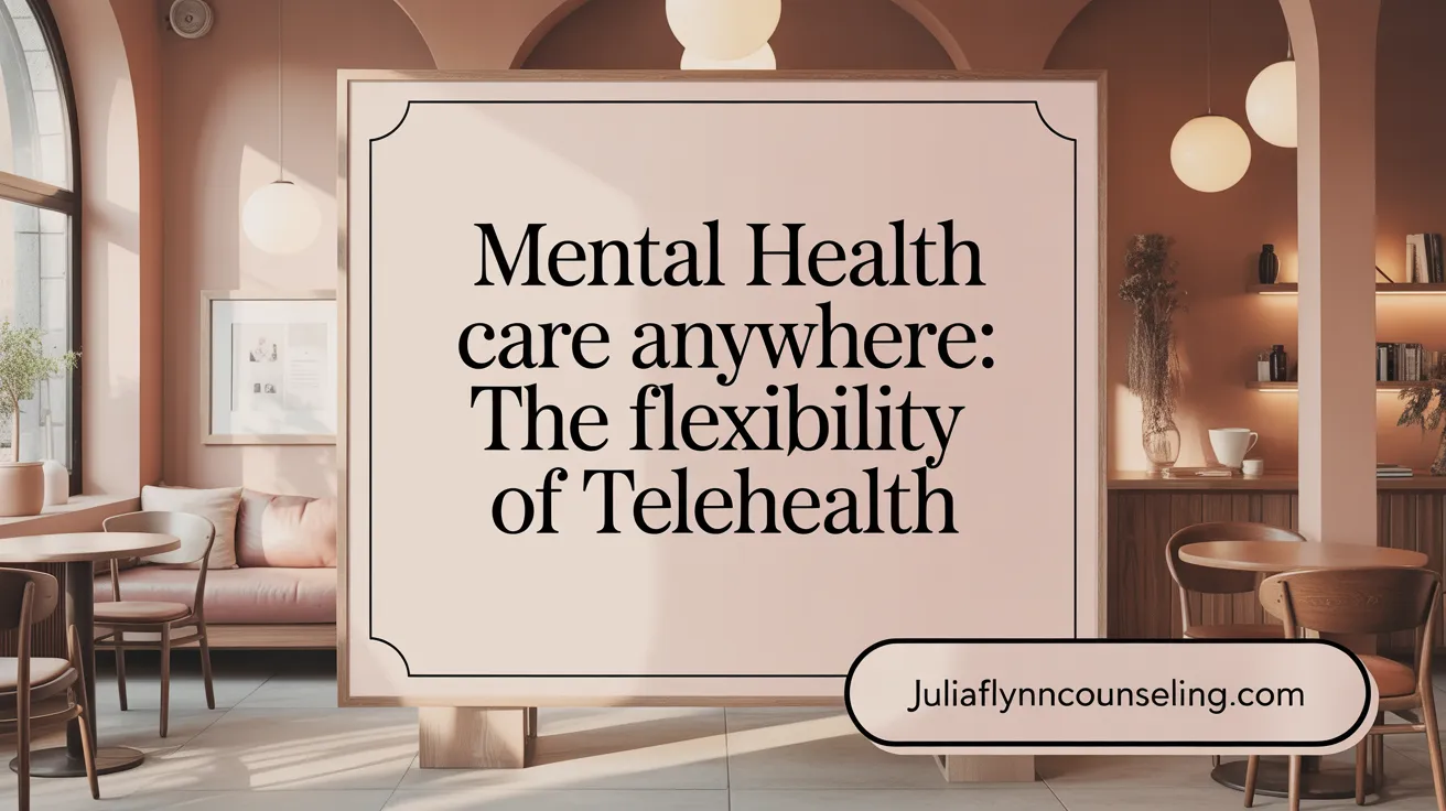Mental Health Care Anywhere: The Flexibility of Telehealth