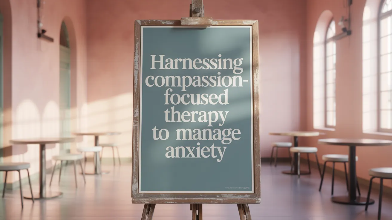 Harnessing Compassion-Focused Therapy to Manage Anxiety