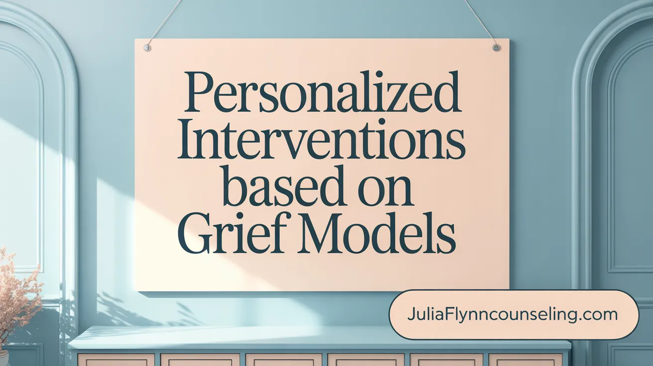 Personalized Interventions Based on Grief Models