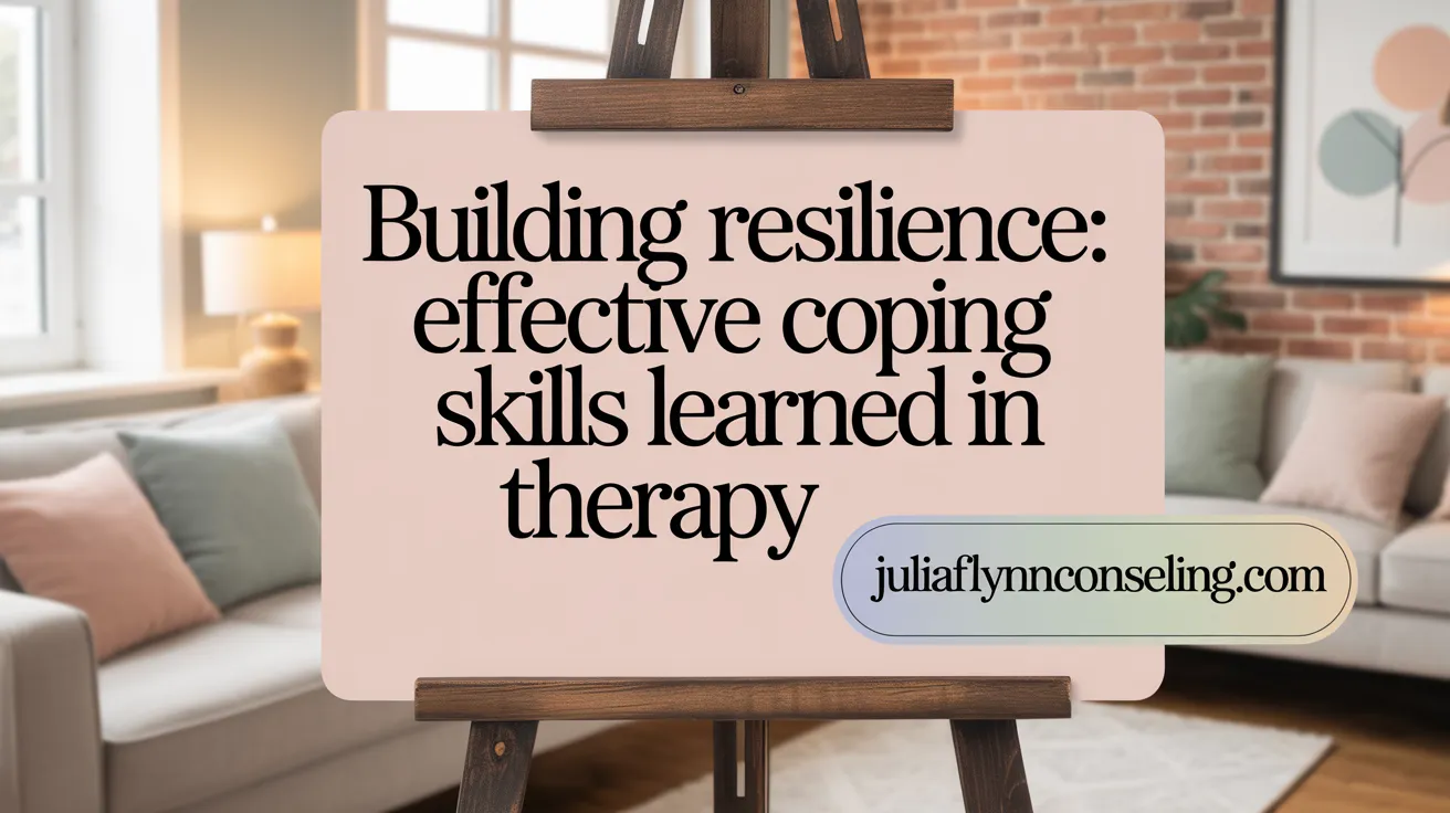 Building Resilience: Effective Coping Skills Learned in Therapy